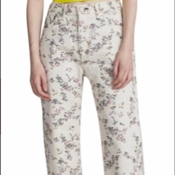 Rag & Bone micro-floral boy jean size 26 NWT USA - Picture 2 of 13